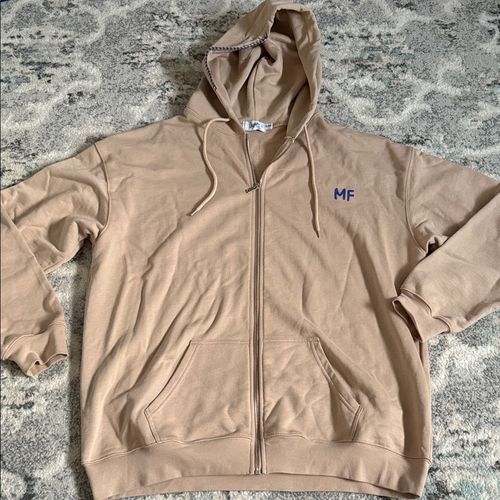 The Mayfair Group I Cry A Lot Zip Up Hoodie